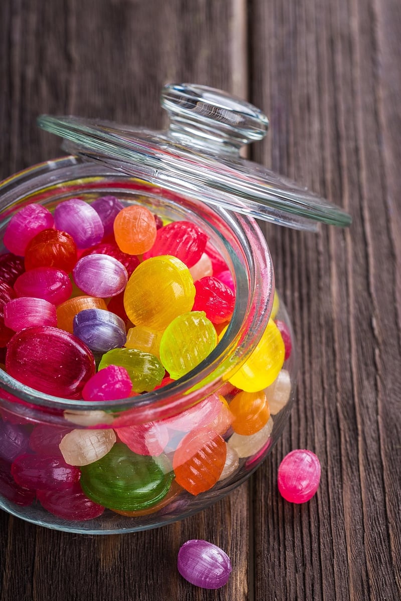 Upcycled glass jars